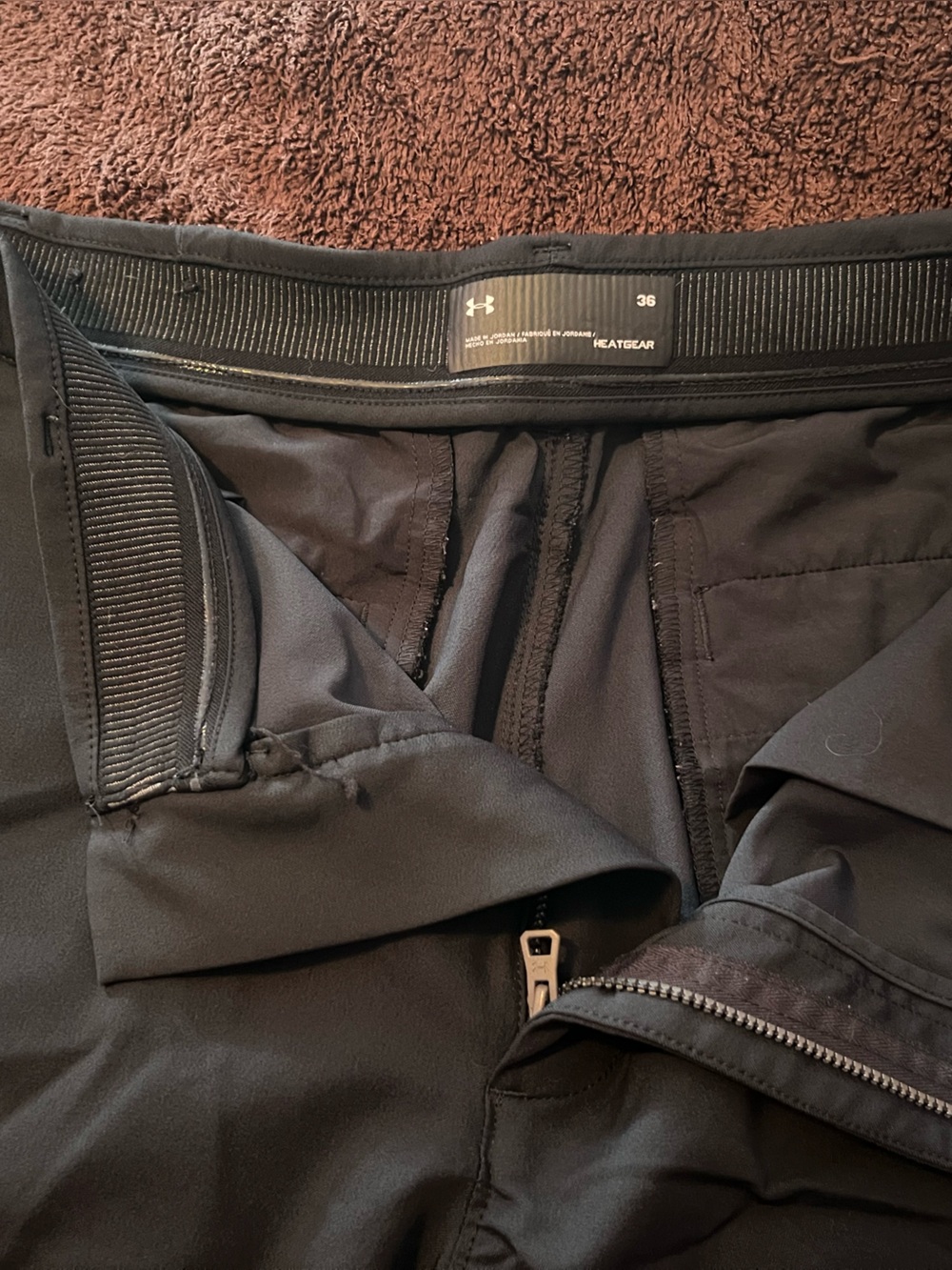 Under Armour Men's Black Performance Golf Pants